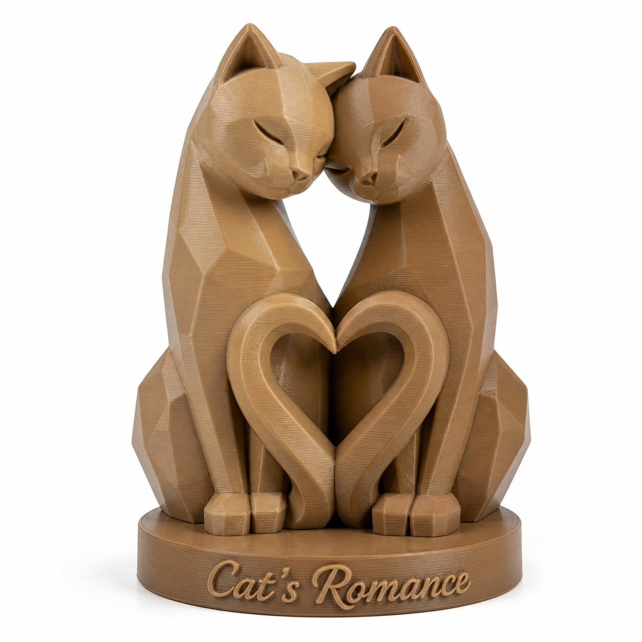 Cat's Romance إلهام التصميم الإبداعي للطباعة ثلاثية الأبعاد