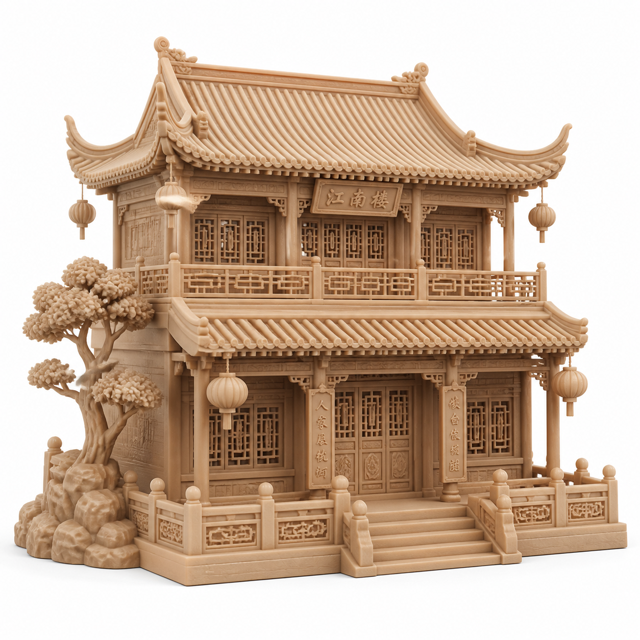 中国年之绳结 Вдохновение креативного дизайна 3D-печати