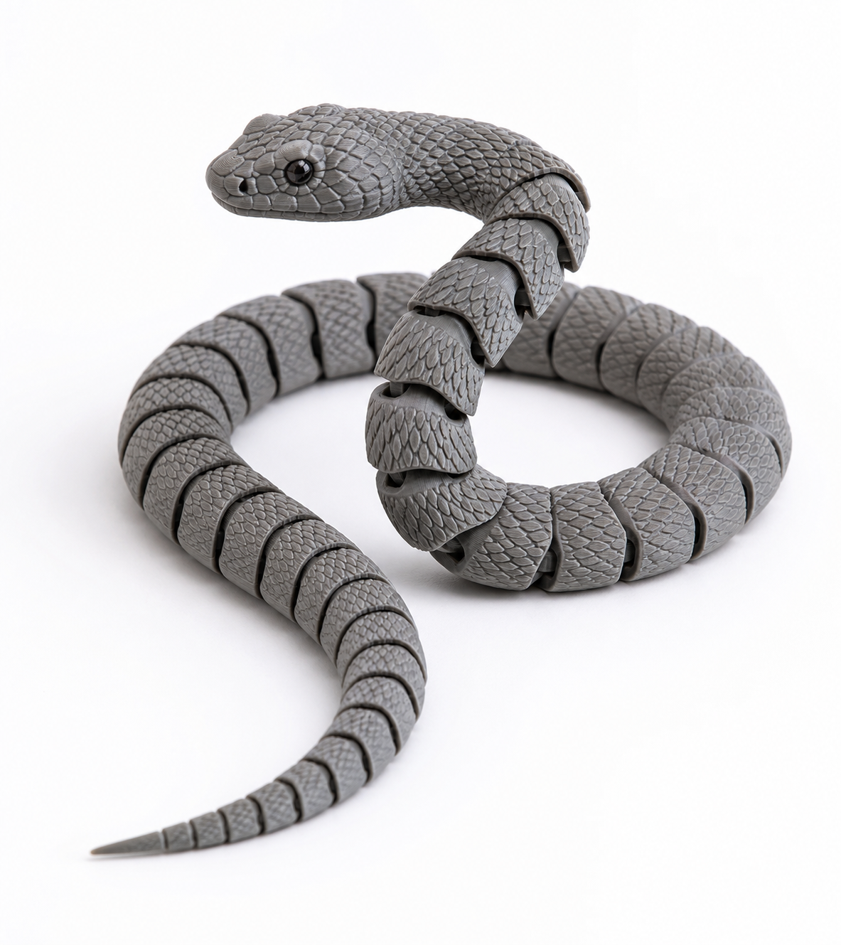 创意关节蛇  Articulated Snake 3D打印创意设计灵感