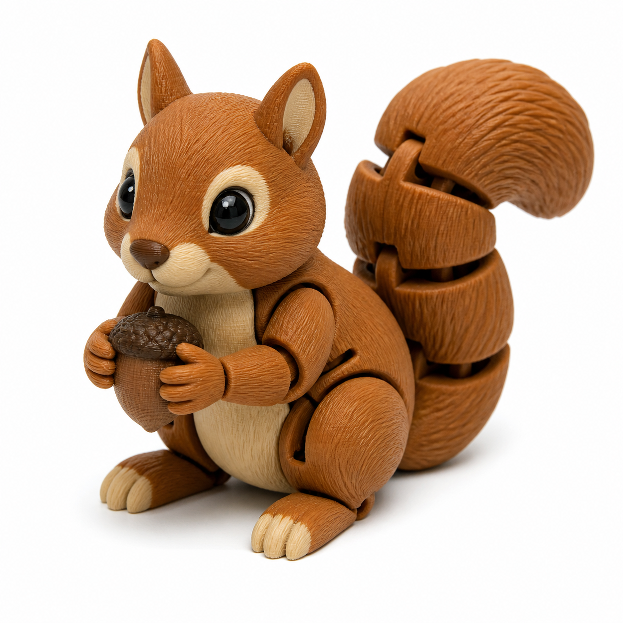 Articulated Cute Squ 3D Printing Creative Design Inspiration