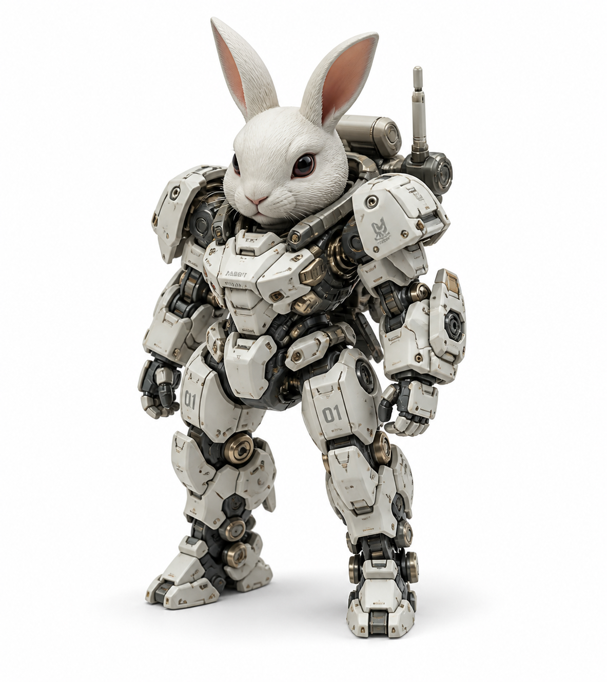 兔子机甲-精美手办模型 3D Printing Creative Design Inspiration