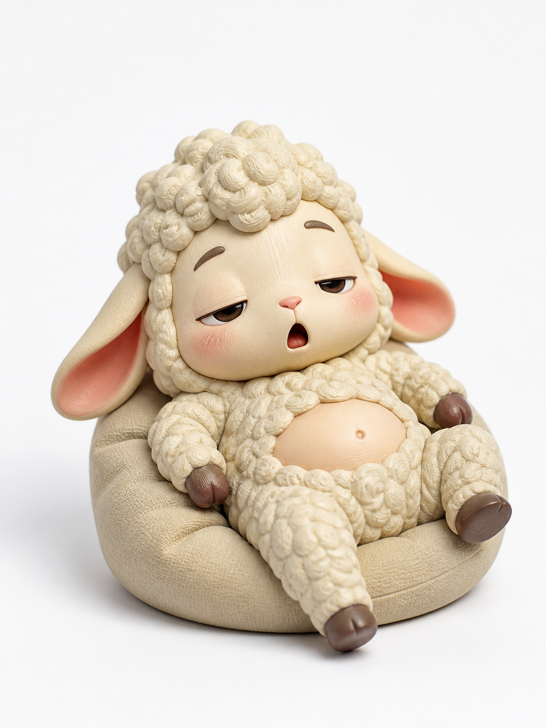 懒羊羊修改版 แรงบันดาลใจการออกแบบสร้างสรรค์พิมพ์ 3D