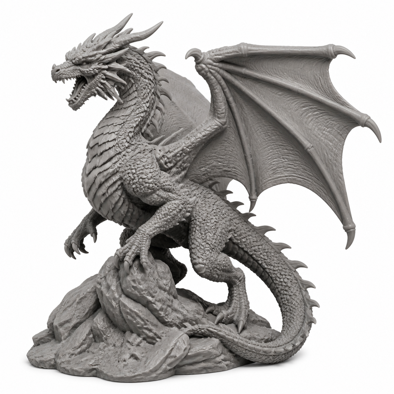 06喷火龙-霸气站立 Inspiración de diseño creativo impresión 3D