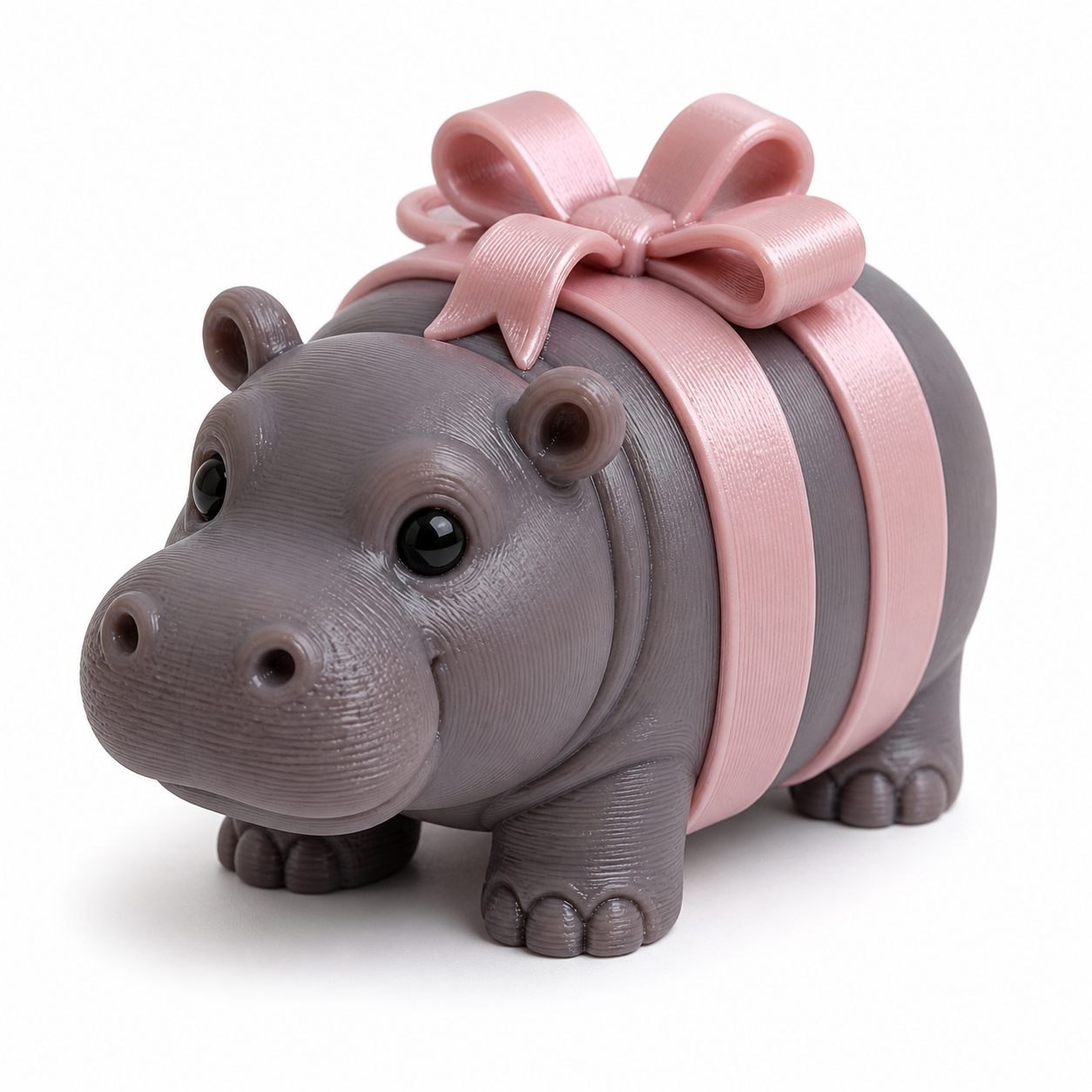 Mini Hippo 3Dプリンティングクリエイティブデザインインスピレーション