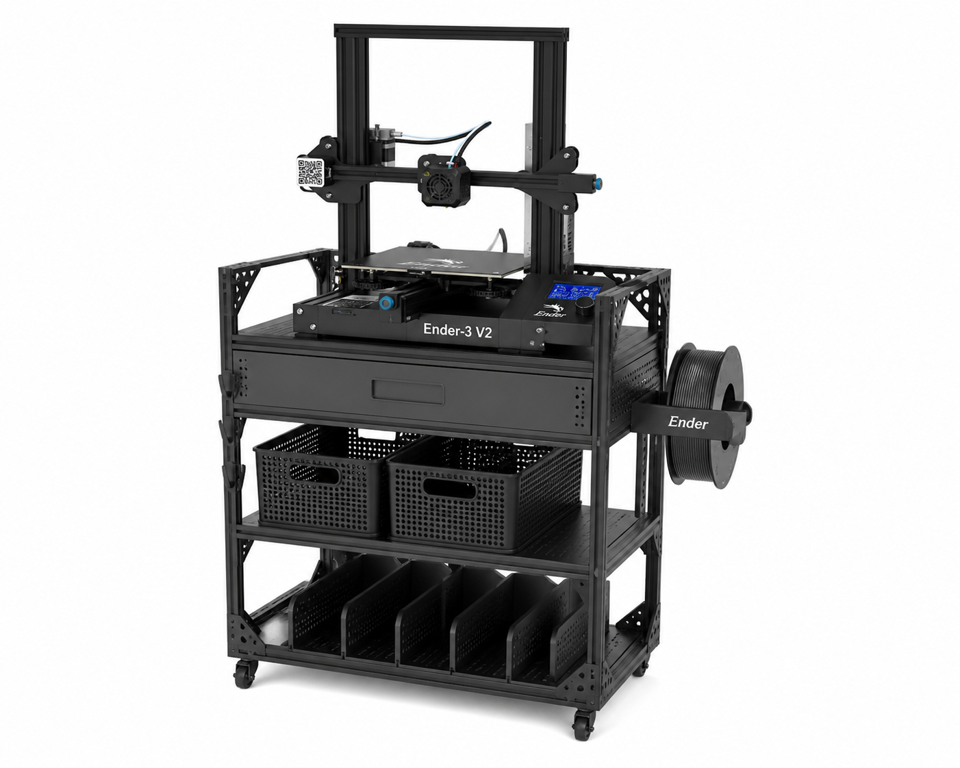 宁波立显三角洲智造者V3的显示屏架子 Ispirazione di design creativo stampa 3D