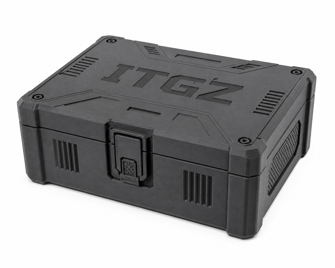 独特固态硬盘剑?支持ITGZ 2280固态硬盘盒模3D打印创意设计灵感