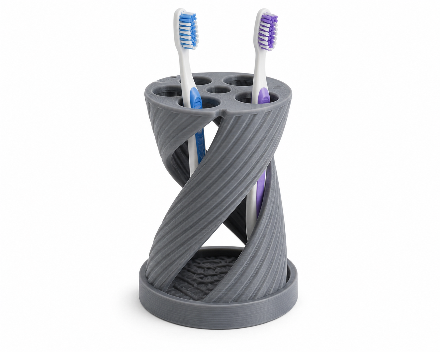 牙膏、牙刷架 Inspiração de design criativo impressão 3D