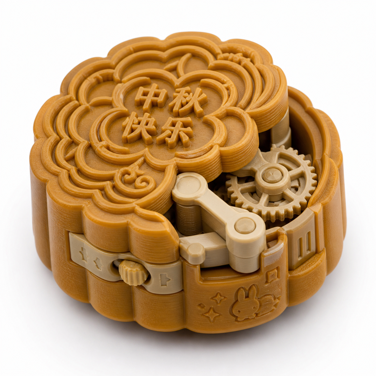 中秋月饼按键fidget - moonc 3D-Druck kreative Design-Inspiration