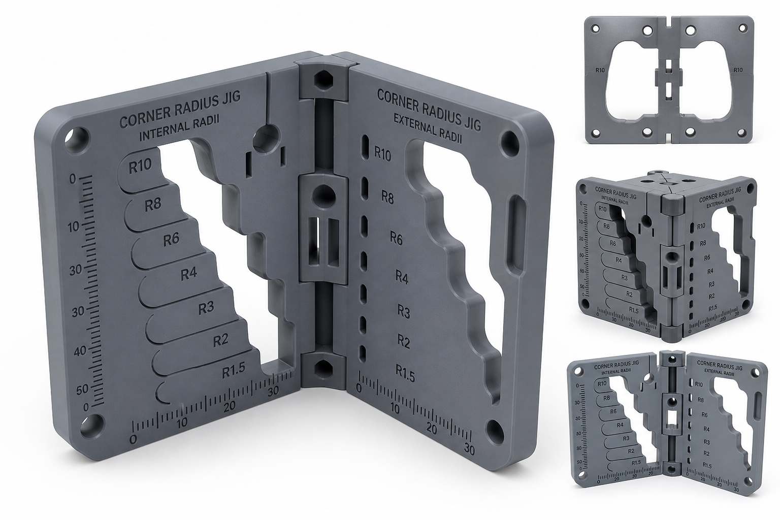 Corner Radius Jig Вдохновение креативного дизайна 3D-печати