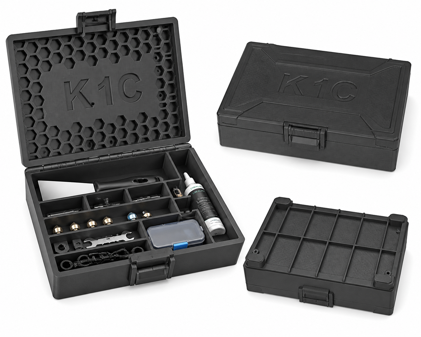 滑动弧形盒 中号 3Dプリンティングクリエイティブデザインインスピレーション