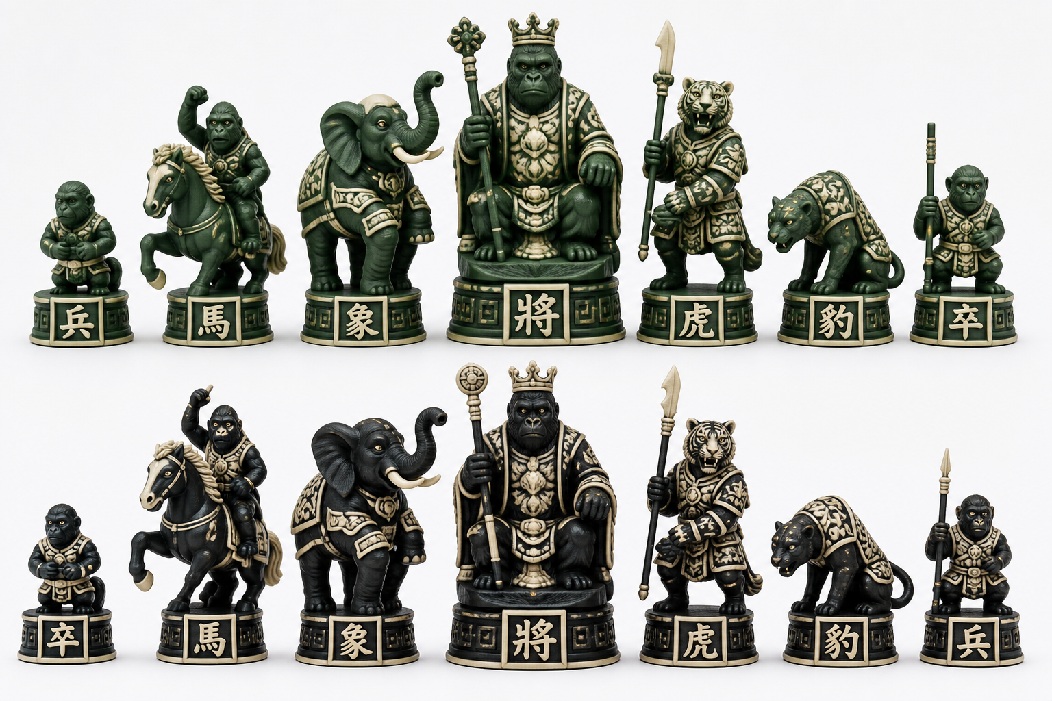 童年回忆=斗兽棋 3D प्रिंटिंग रचनात्मक डिज़ाइन प्रेरणा