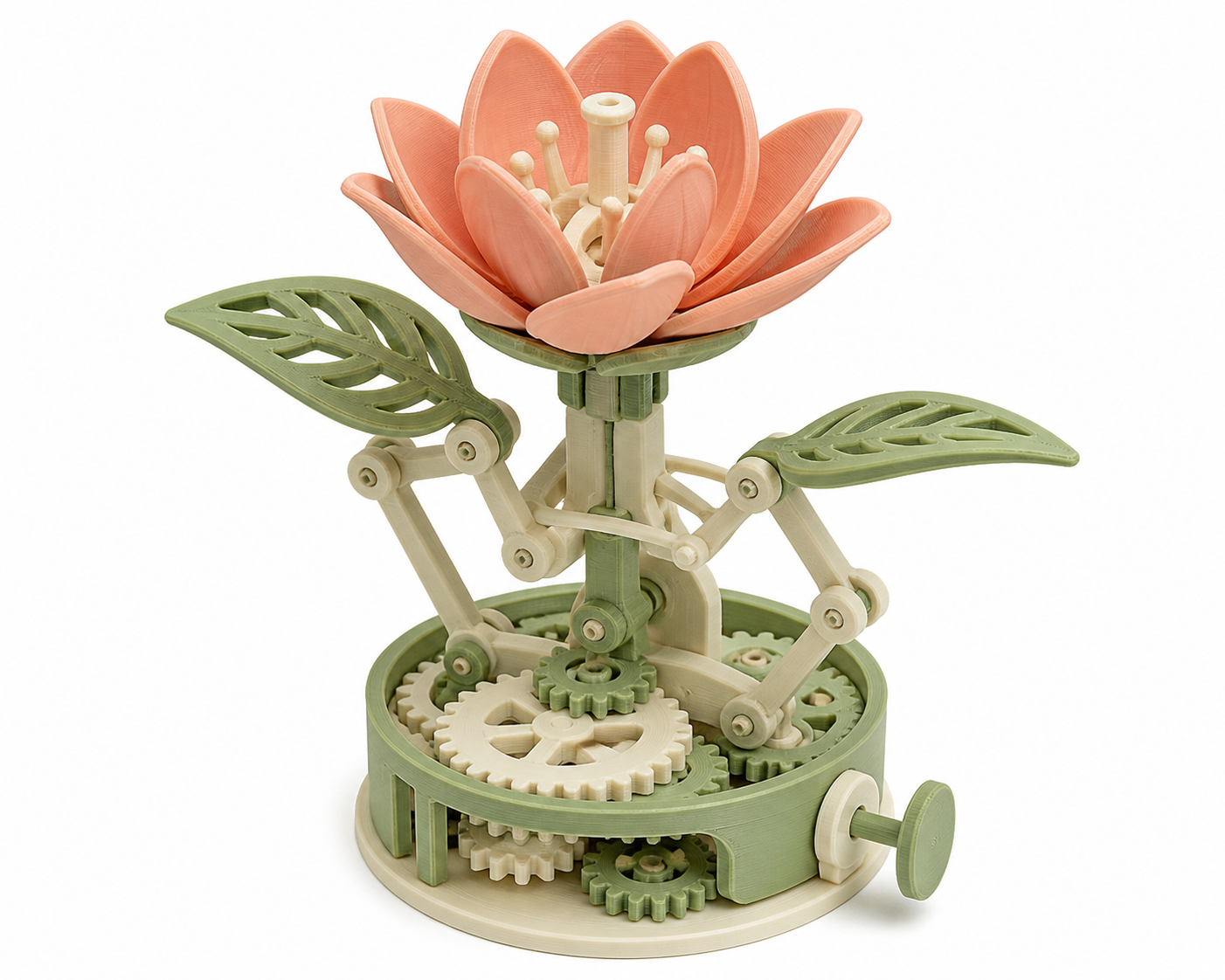 MECHANICAL FLOWER -  3D Printing Creative Design Inspiration