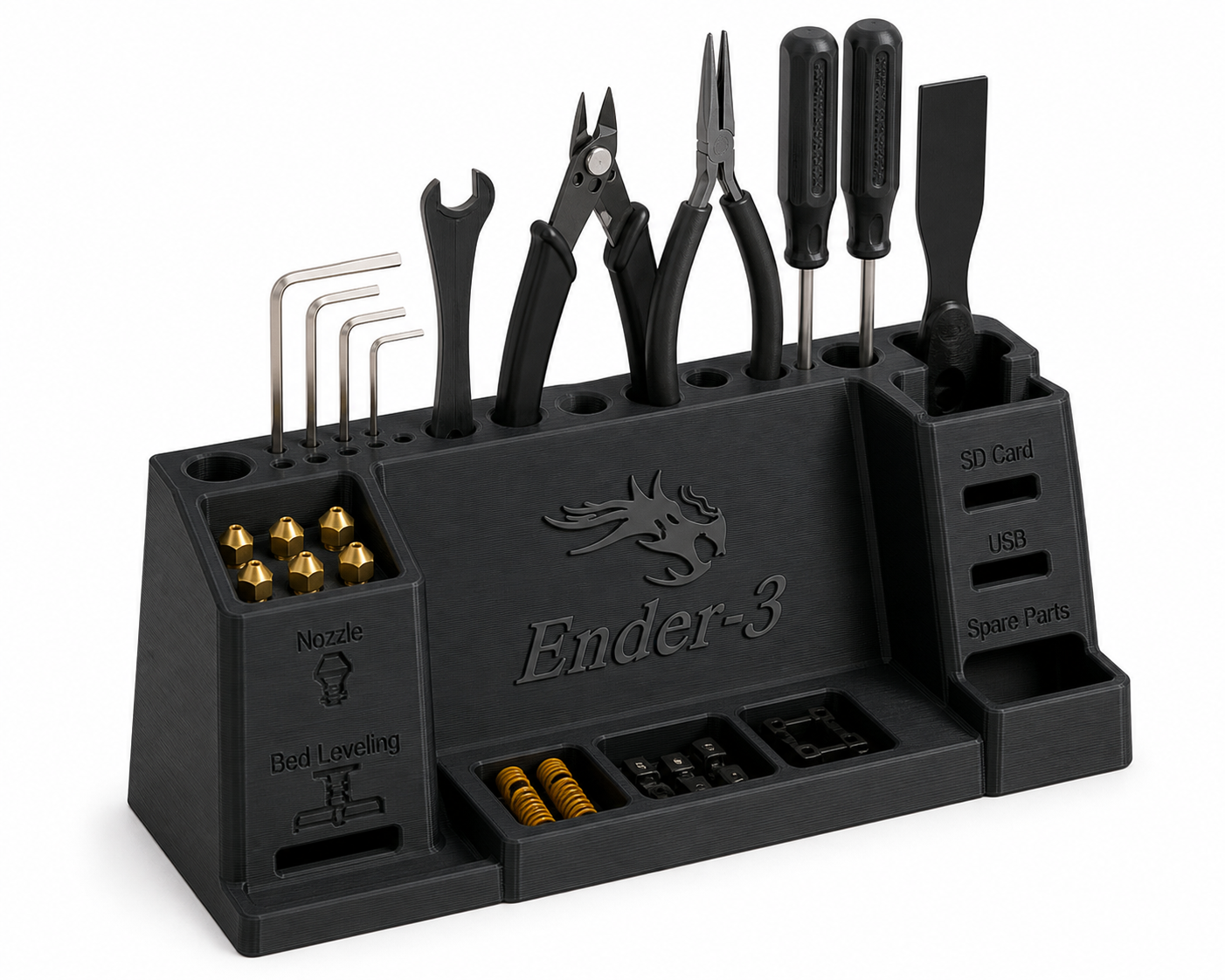 Ender-3 V3 SE/KE 工具架 Ispirazione di design creativo stampa 3D