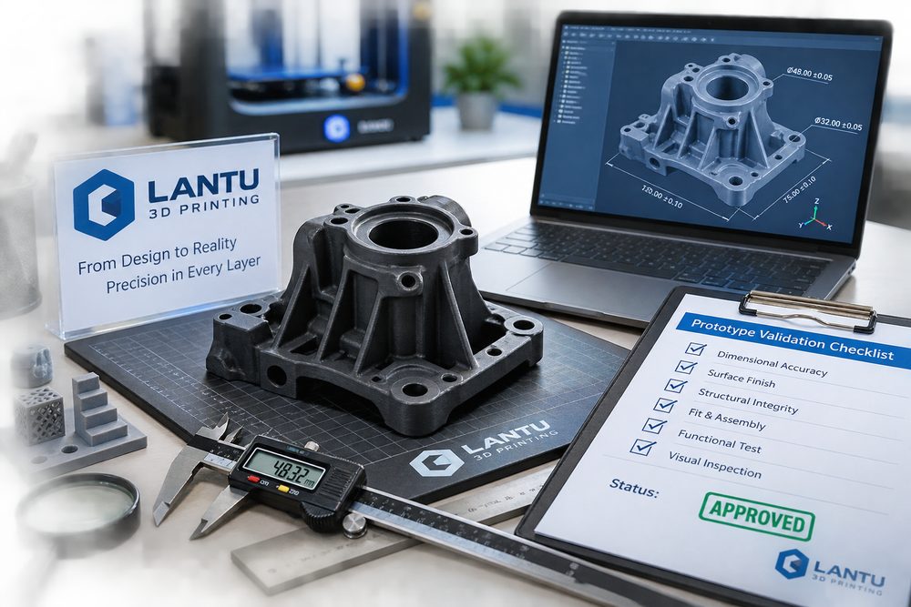 Dal modello al campione affidabile: sei passaggi chiave del processo di validazione dei campioni stampati in 3D