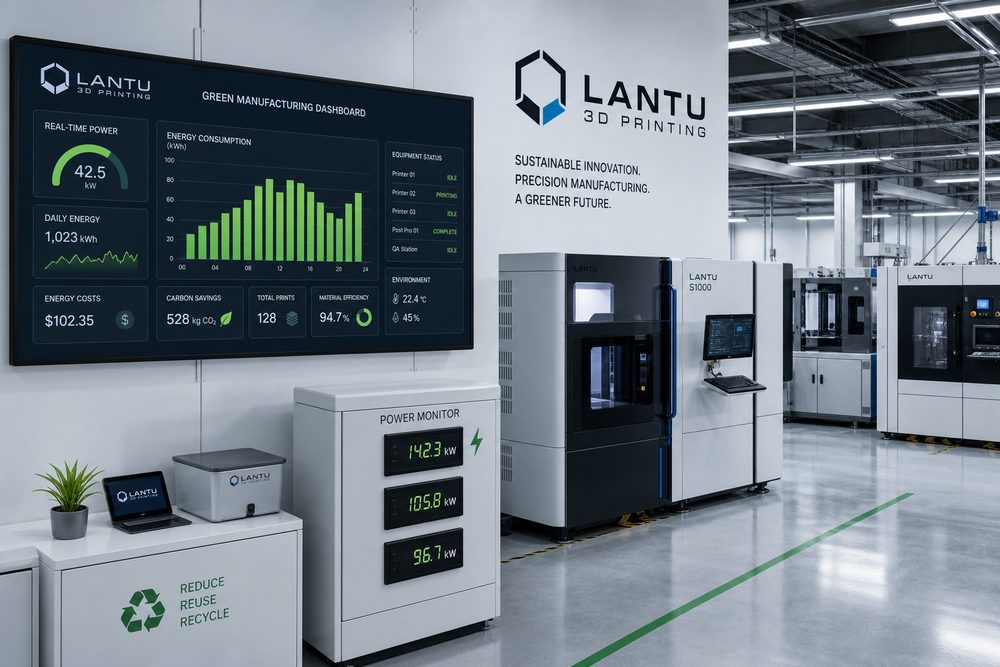 Ridurre i costi significa anche ridurre le emissioni: percorsi tecnici e metodi di gestione per ottimizzare i consumi energetici della stampa 3D