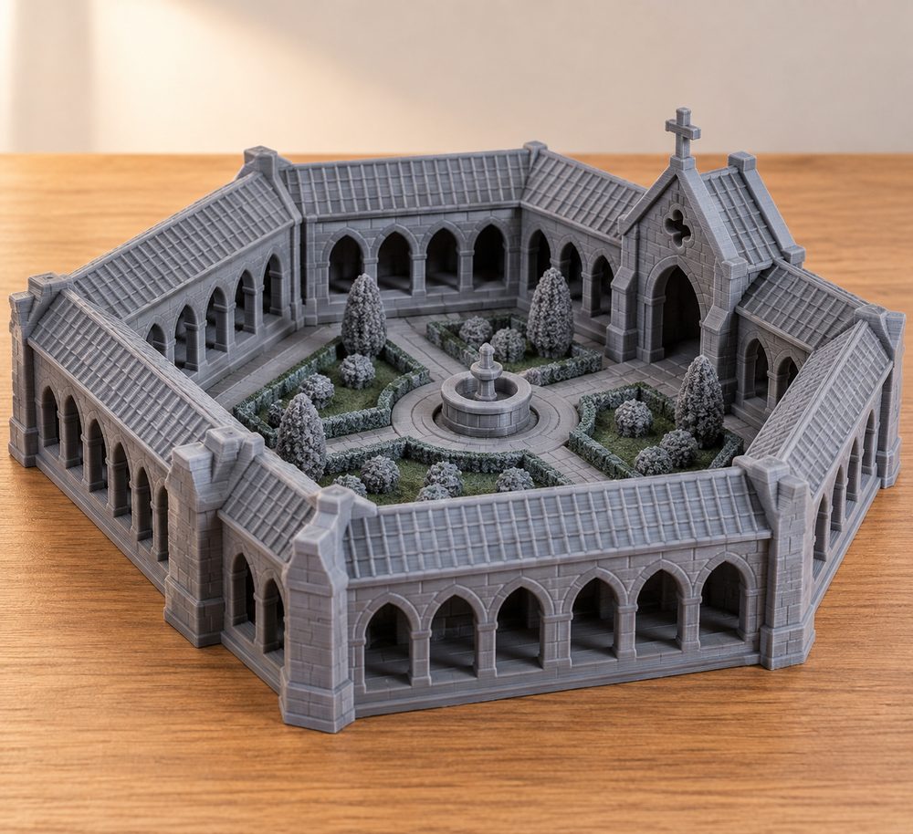 Cloister Gardens Kreative Designinspiration für den 3D-Druck