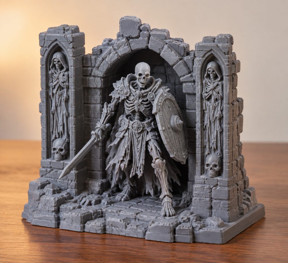 July Release Dungeon Undeads Inspiração de design criativo para impressão 3D