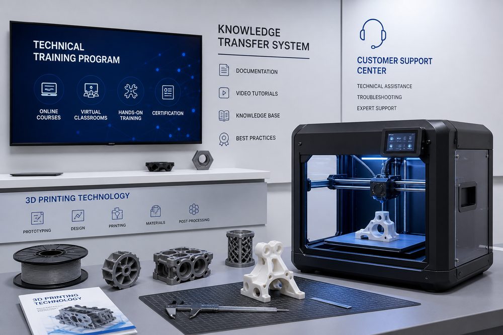 3D打印服务的客户培训与技术支持:从基础知识到高级应用的赋能体系