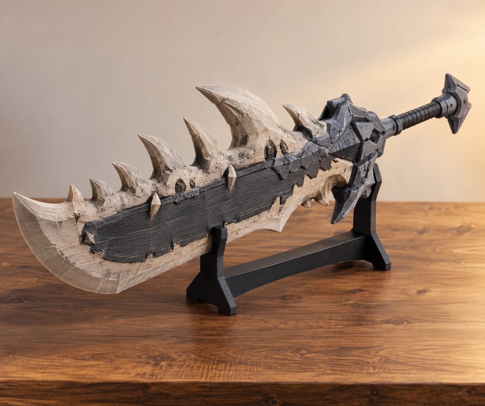Sword Monster Hunter Generations 3D 프린팅 창의 디자인 영감
