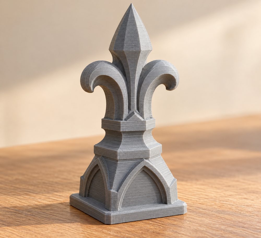 Finial Of A Grave Stele 3D Printing Creative Design Inspiration