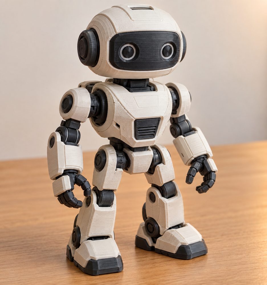 Moki | 全能形态(多形态可拼装机器人) Inspirasi reka bentuk kreatif untuk cetakan 3D