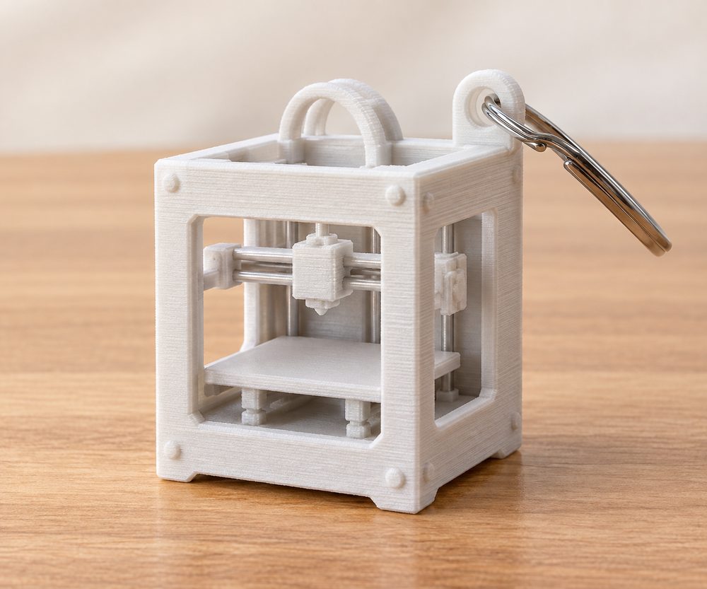 Ultimaker Keychain إلهام تصميم إبداعي للطباعة ثلاثية الأبعاد