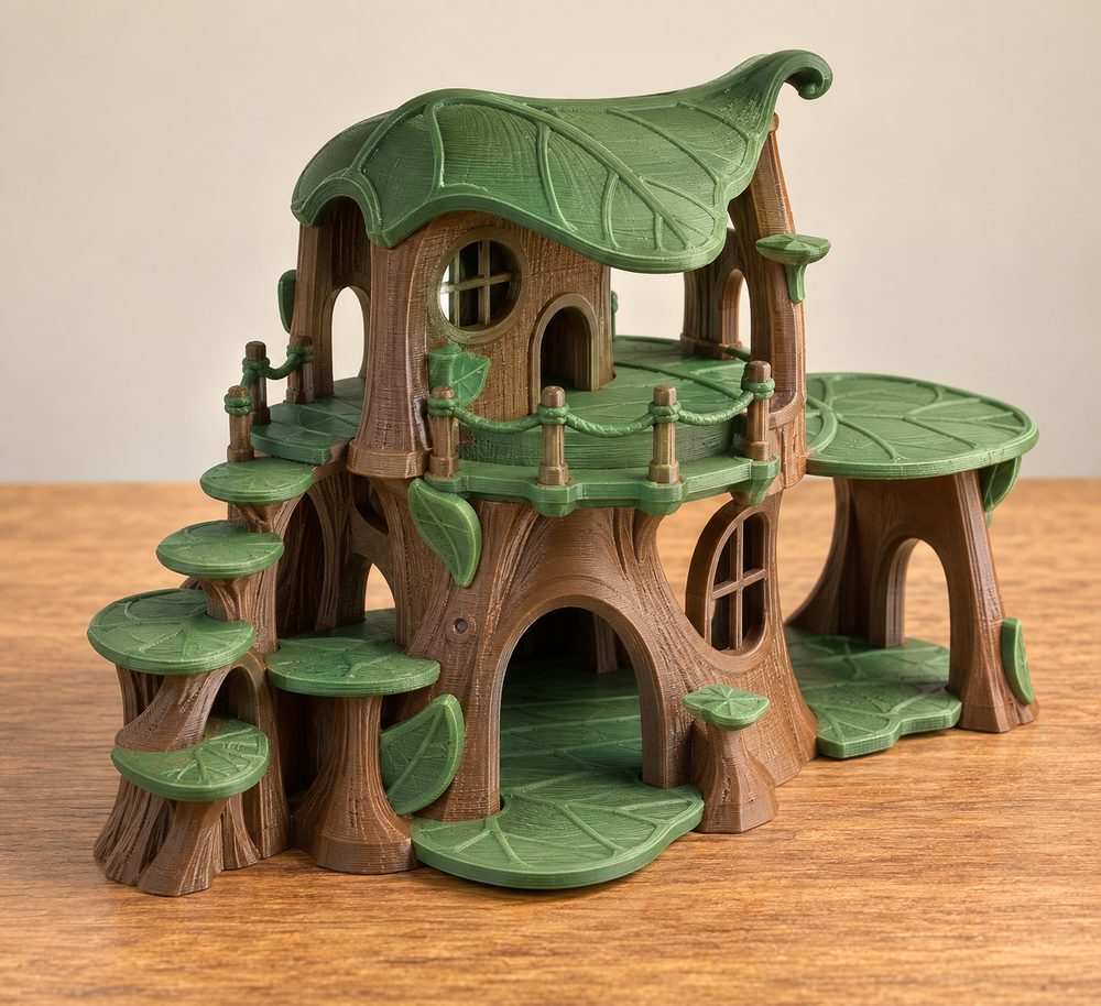 Tyty Bug Party Terrain Remix Inspirasi reka bentuk kreatif untuk cetakan 3D