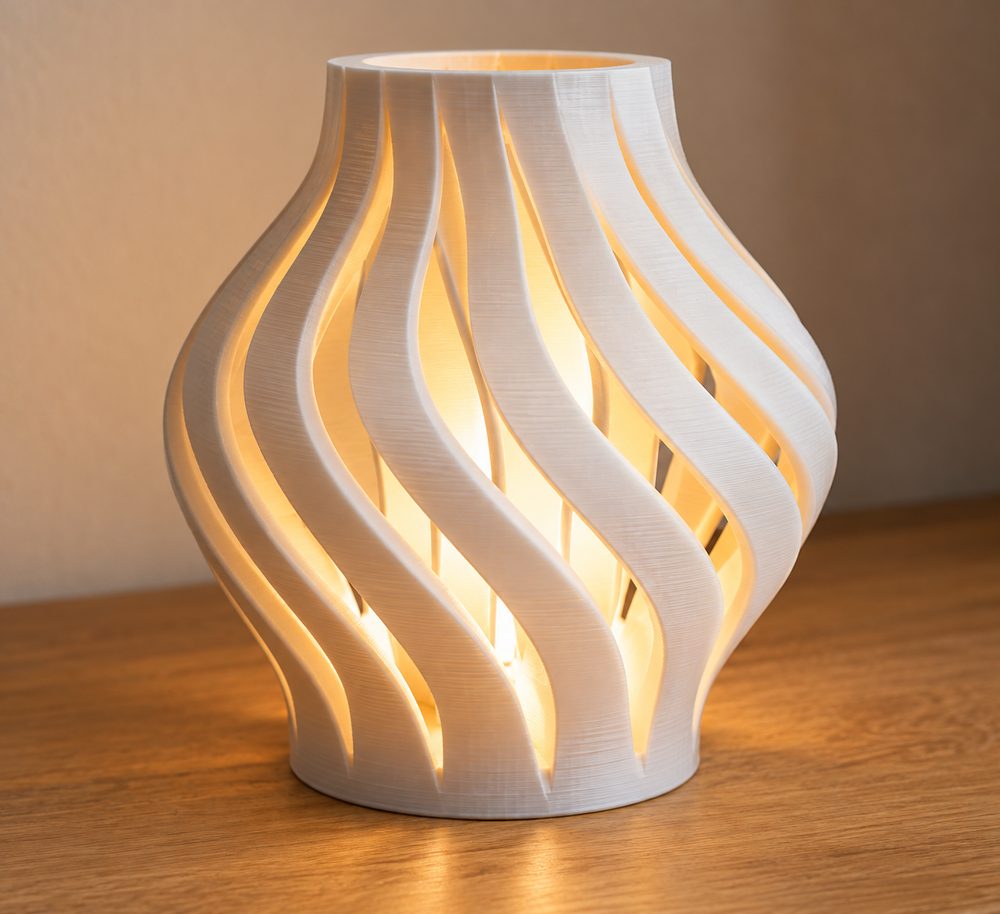 Table Lamp Shade The Quest إلهام تصميم إبداعي للطباعة ثلاثية الأبعاد