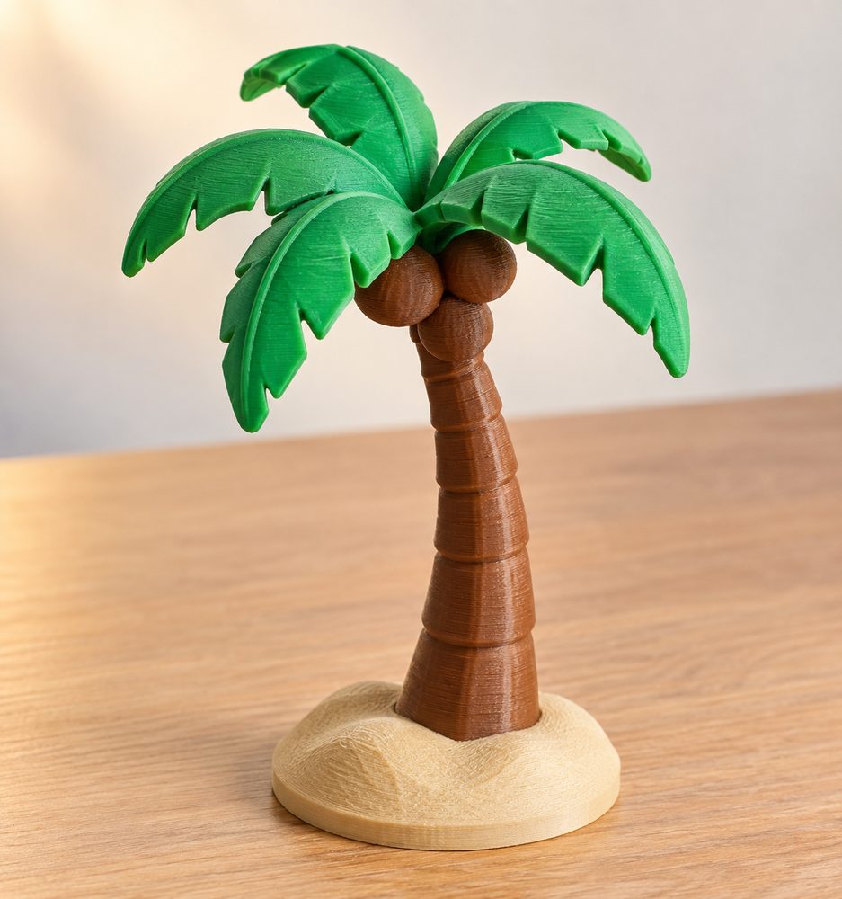 Beginner Plam Tree Inspirasi desain kreatif untuk pencetakan 3D