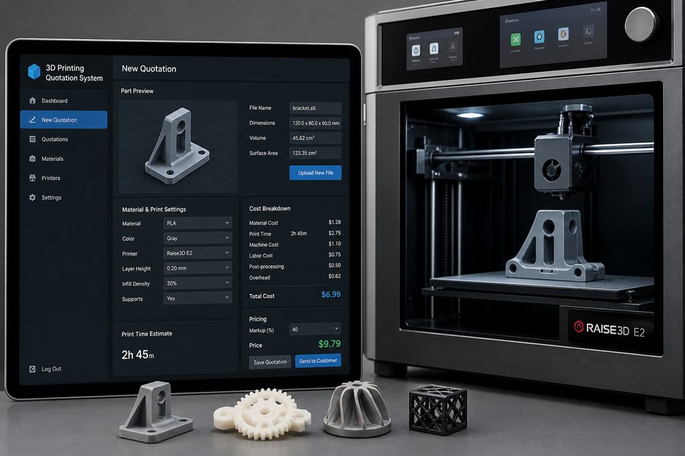 3D打印服务的快速报价系统:从智能评估到实时定价的效率提升