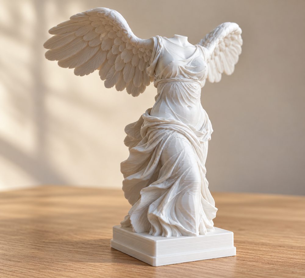 Head Of Victory 3D Printing Creative Design Inspiration