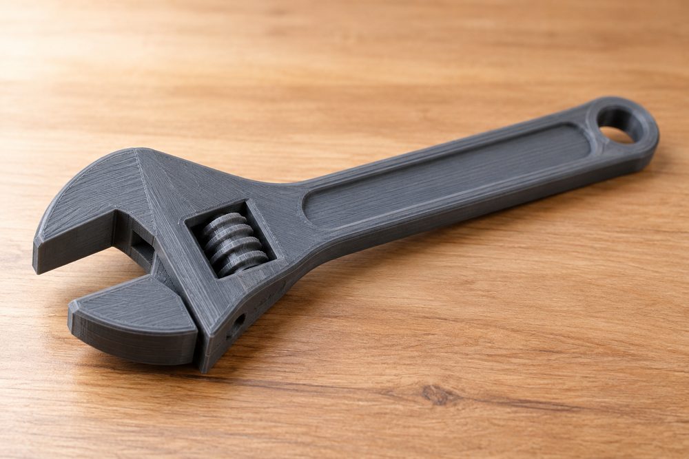 Adjustable Wrench Cảm hứng thiết kế sáng tạo cho in 3D