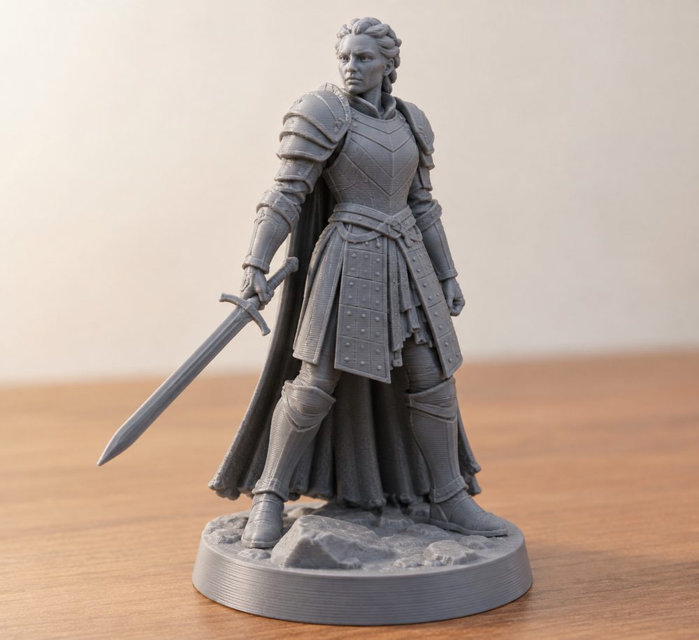 Brianne Survivor Inspiração de design criativo para impressão 3D