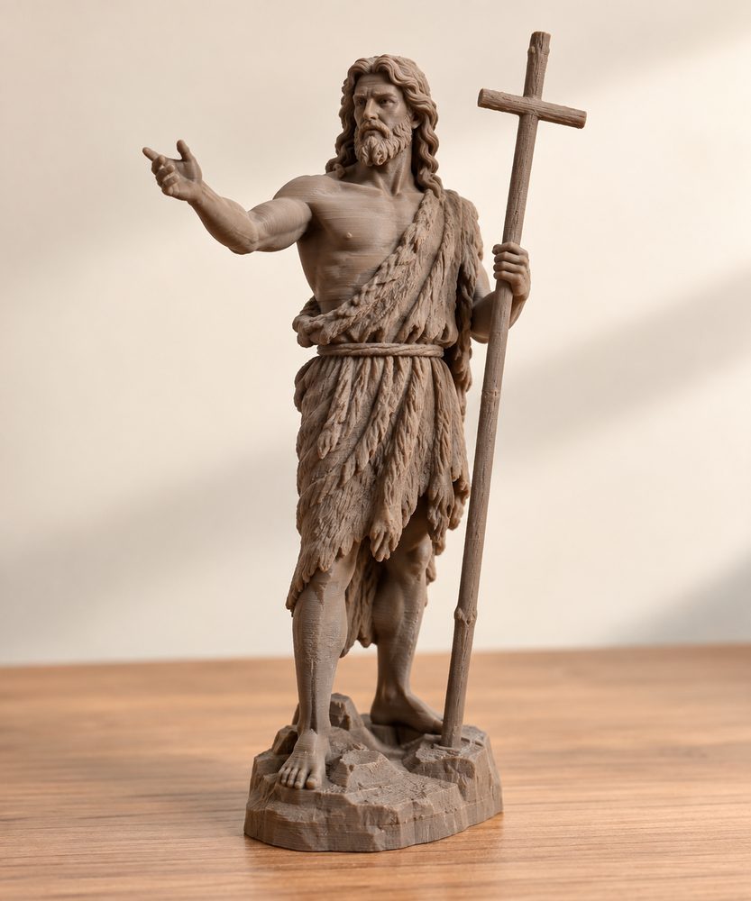 John The Baptist 3D Printing Creative Design Inspiration