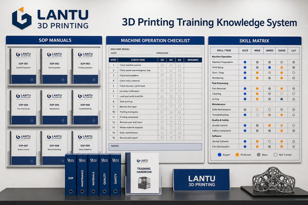 Non solo saper usare le macchine: guida alla formazione dei talenti e alla costruzione del team nella stampa 3D