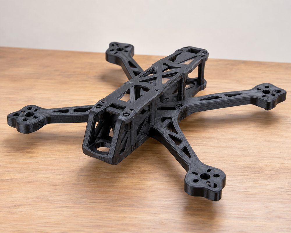 FPV 无人机框架 (PURIST DC 5 6) 3D प्रिंटिंग के लिए रचनात्मक डिजाइन प्रेरणा