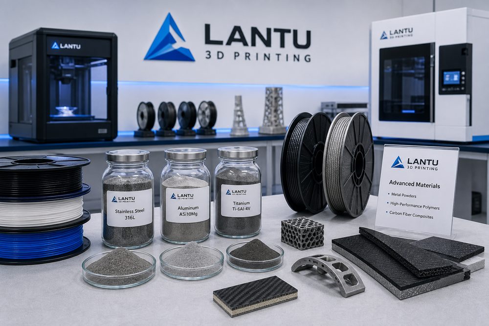 从金属到复合材料:2026年3D打印材料创新如何重塑工程选型 | lantu3D Printing Bahasa Indonesia
