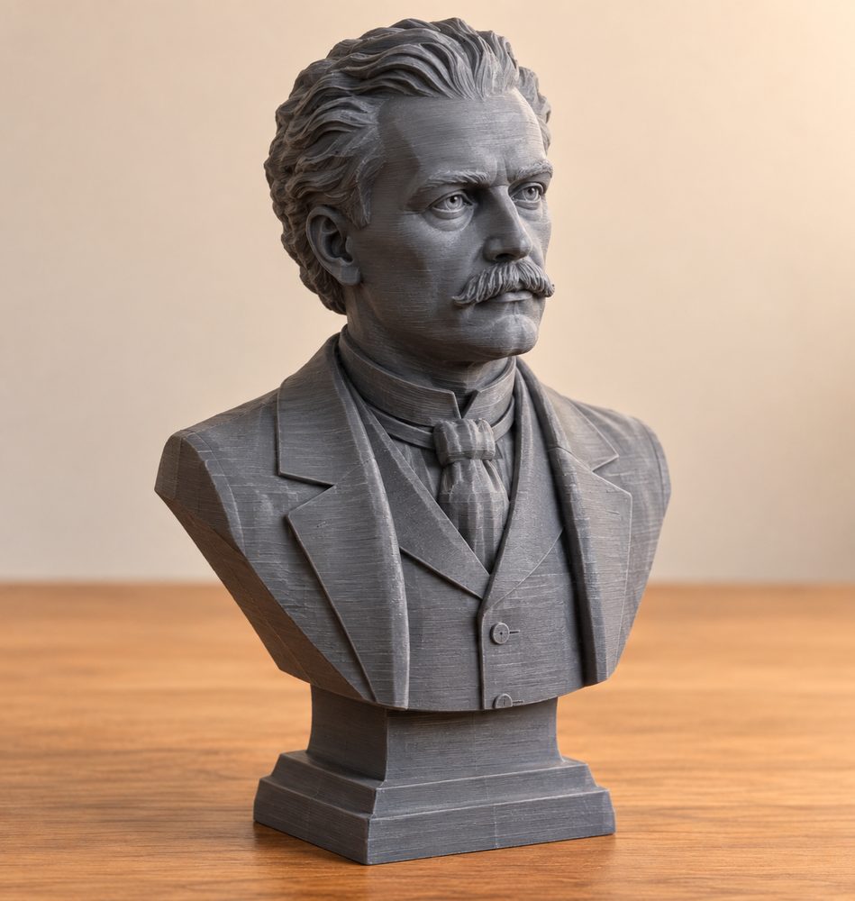 Bust Of Janos Suszter 3D Printing Creative Design Inspiration