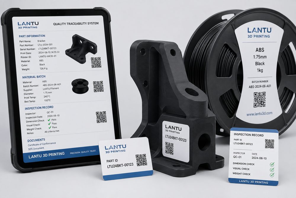L’applicazione della tracciabilità della qualità nei servizi di stampa 3D: dalla versione dei file ai registri di spedizione