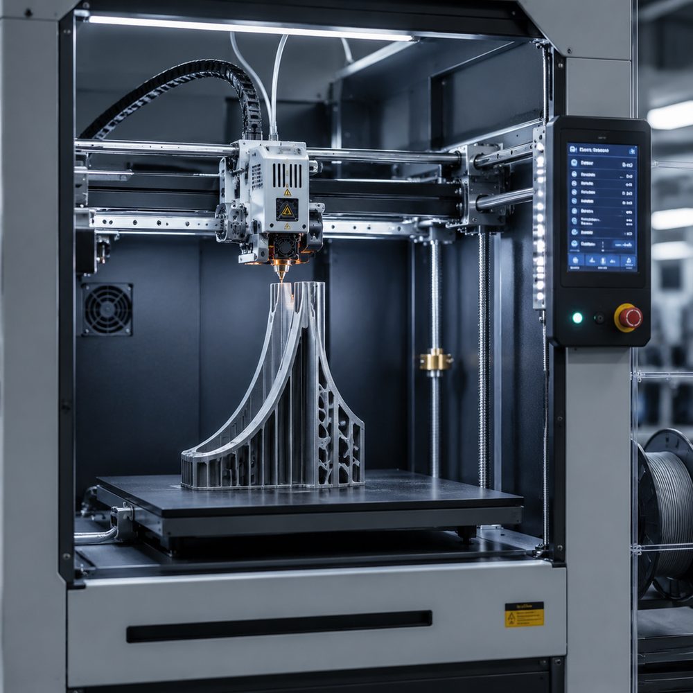 Full process transparency of 3D printing services: real-time feedback from document review to delivery tracking