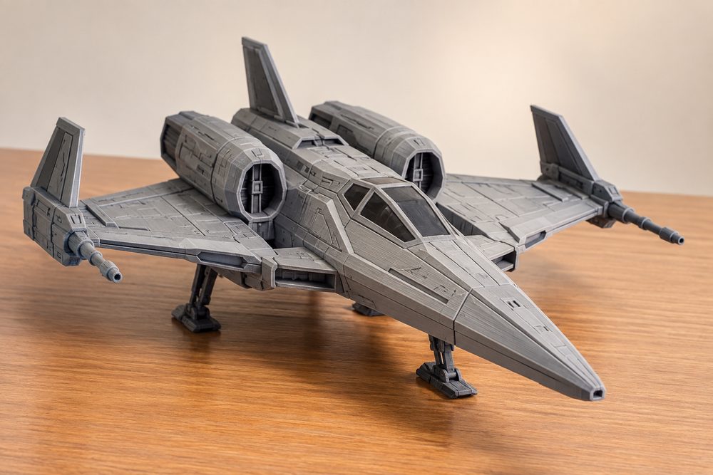 Hm Dagger Superiority Fighter 3Dプリント創作デザインのインスピレーション