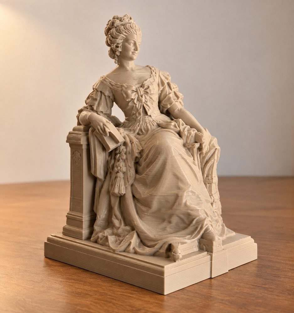 Madame Favart At The Louvre Paris 3D Printing Creative Design Inspiration