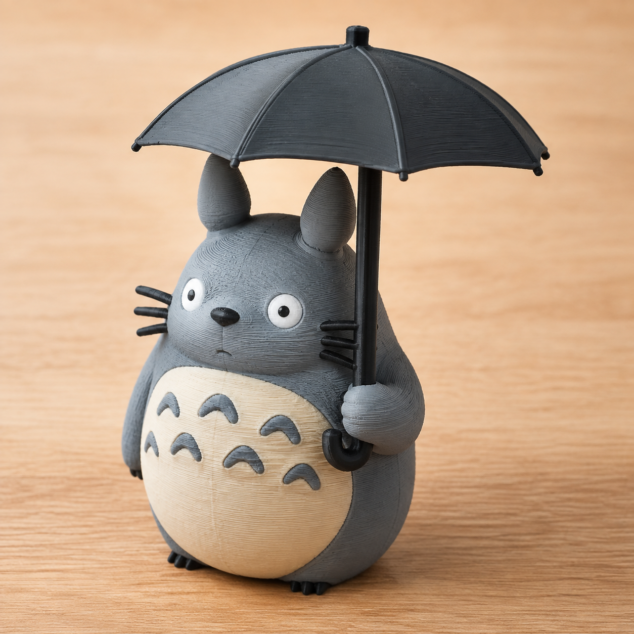 龙猫打伞 Kreative Designinspiration für den 3D-Druck