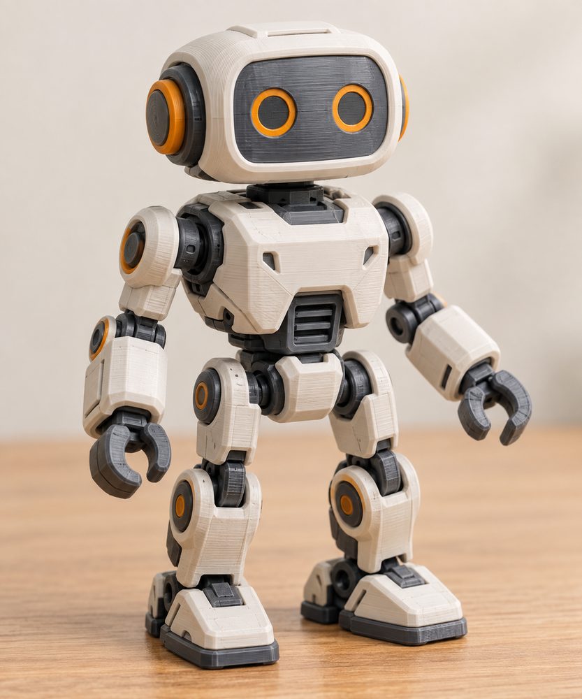 Moki | 工程形态 (多形态可拼装机器人) 3D 프린팅 창의 디자인 영감
