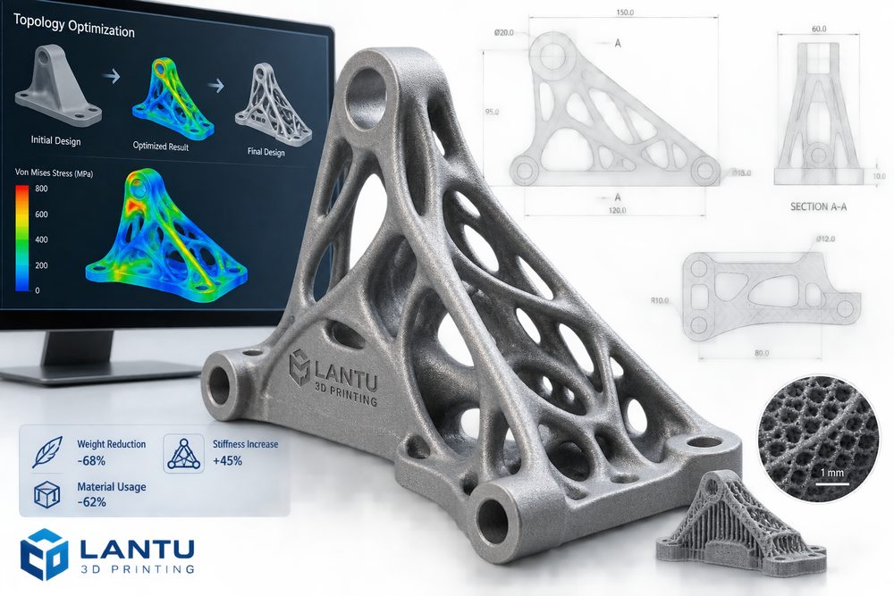 拓扑优化不是炫技:3D打印轻量化设计的工程落地方法