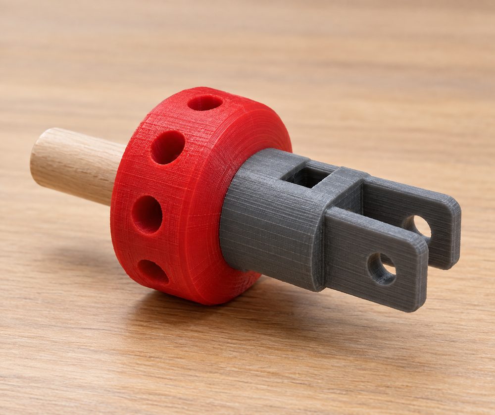 Tinkertoy To Fischertechnik Uck 07F01M Creatieve ontwerpinspiratie voor 3D-printen