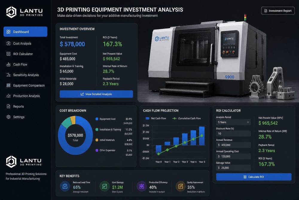 Apparatuur kopen of dienst afnemen? Kosten-, capaciteits- en risicoanalyse voor investeringsbeslissingen rond 3D-printen