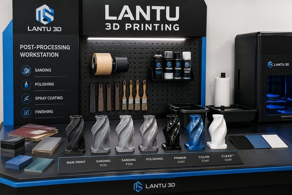 Come il post-processing determina la qualità finale di consegna dei campioni stampati in 3D