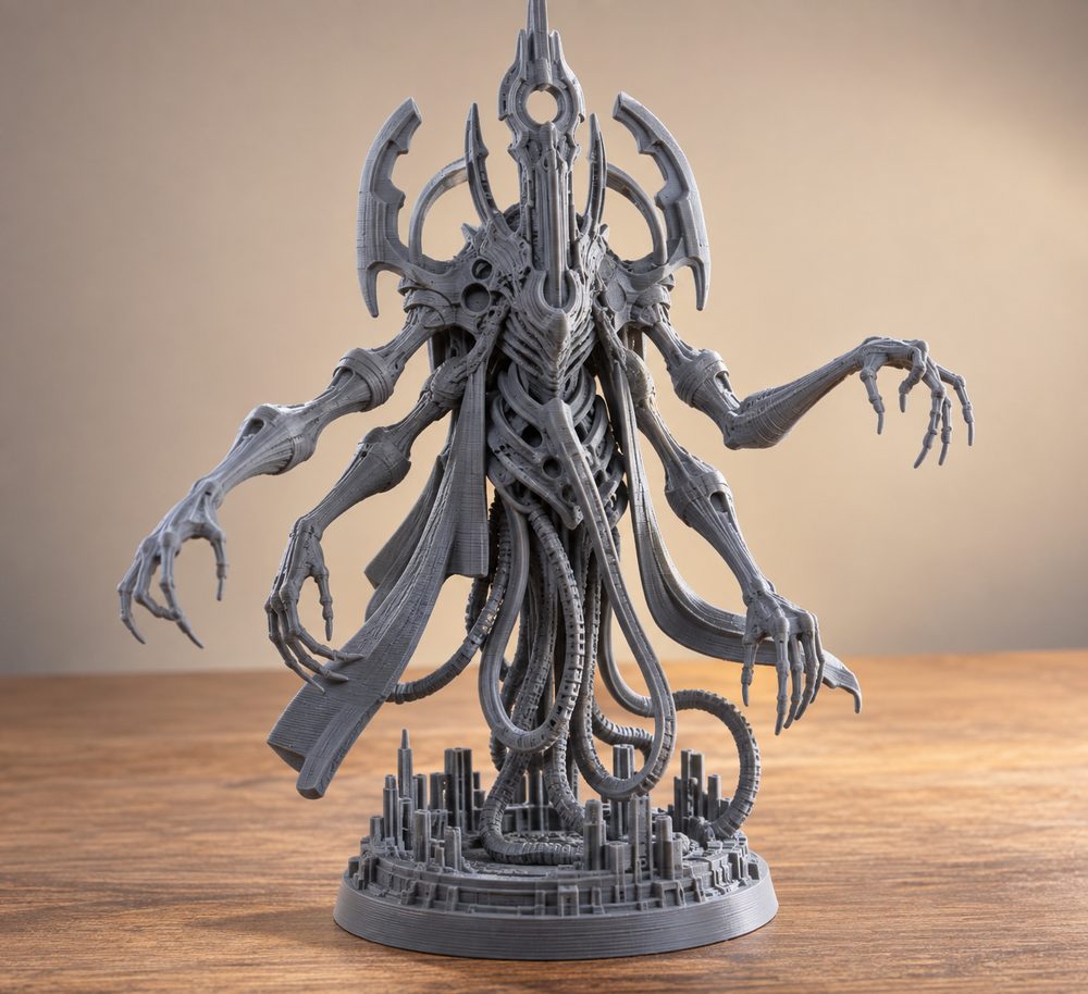 Psycho Nethunters Gestalt Of Nirvana 3D Printing Creative Design Inspiration