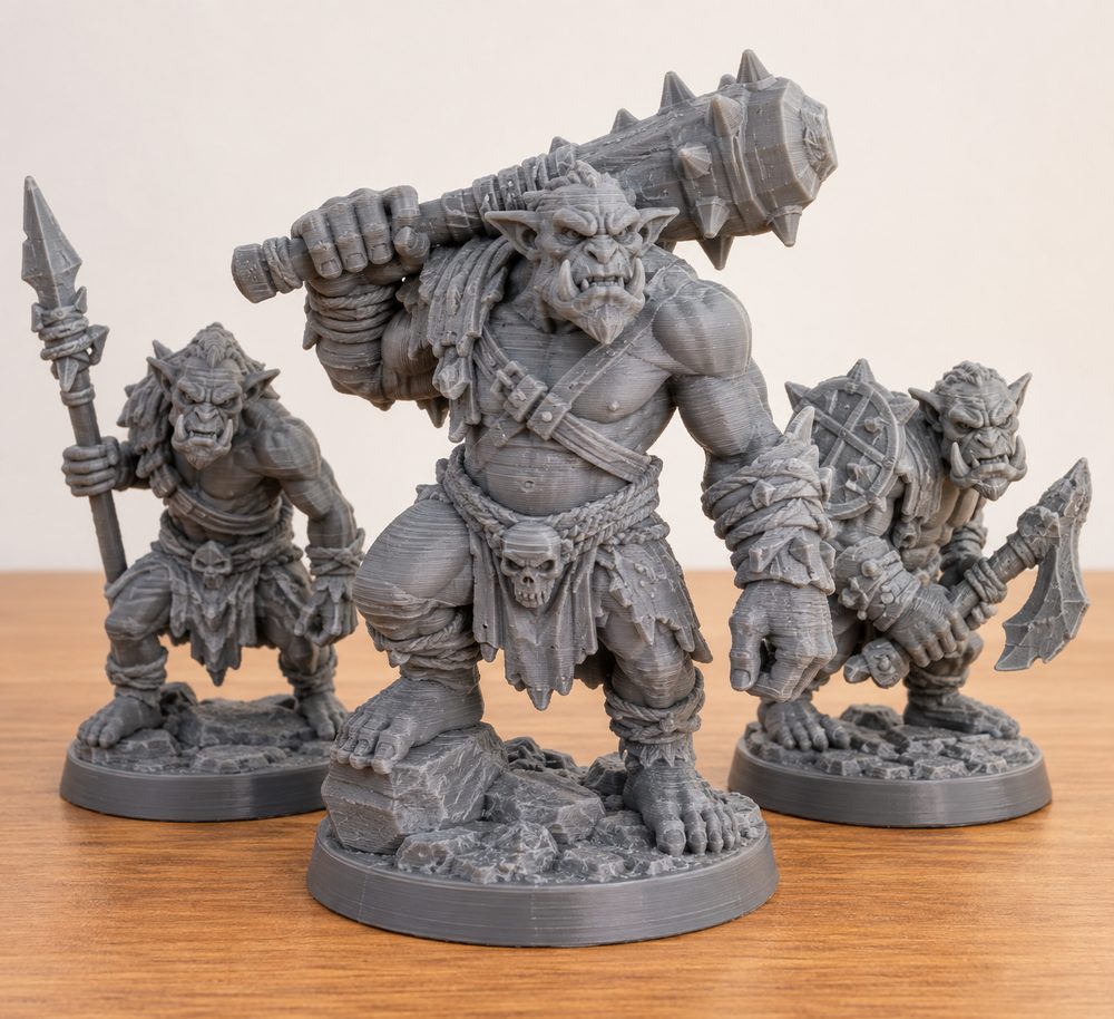 Goldthrone Trollkin Character Pack Kreative Designinspiration für den 3D-Druck